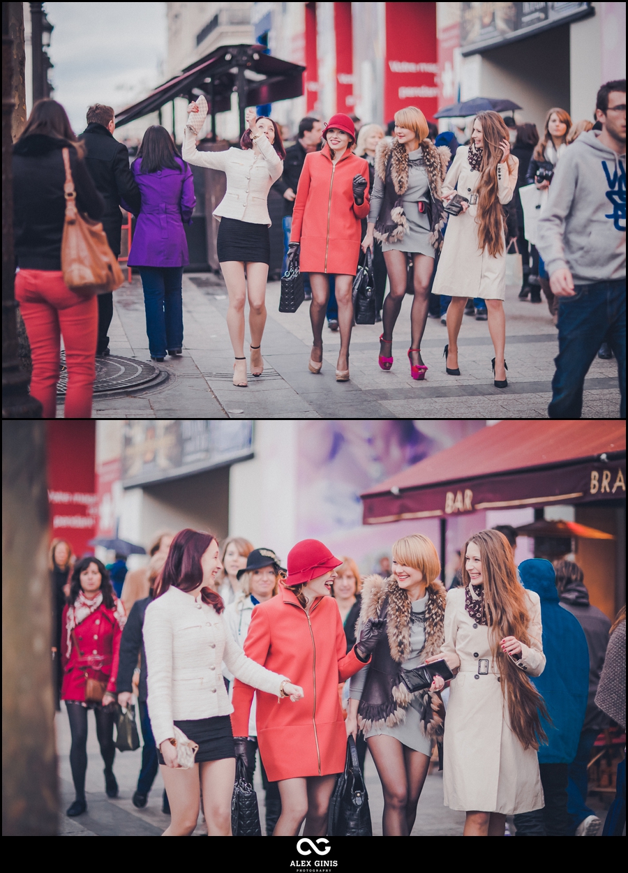 Auslandsshooting in Paris